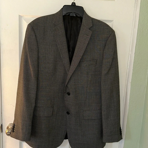 Marc Anthony Grey Suit Jacket 42R - Picture 1 of 6
